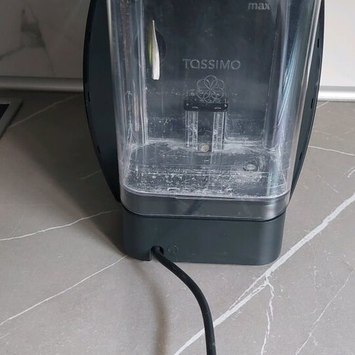 Bosch Tassimo coffee maker used with instructions and cleaning system