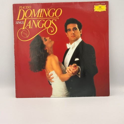 Placido Domingo Sings Tangos vinyl record used