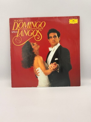 Placido Domingo Sings Tangos vinyl record used
