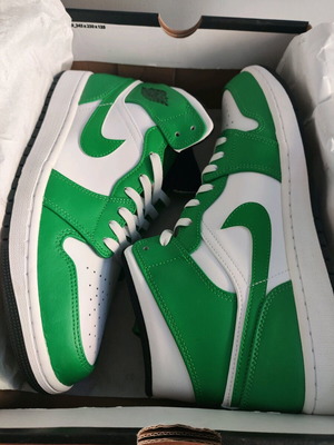 Jordan Lucky Green boots new size 47, white and green