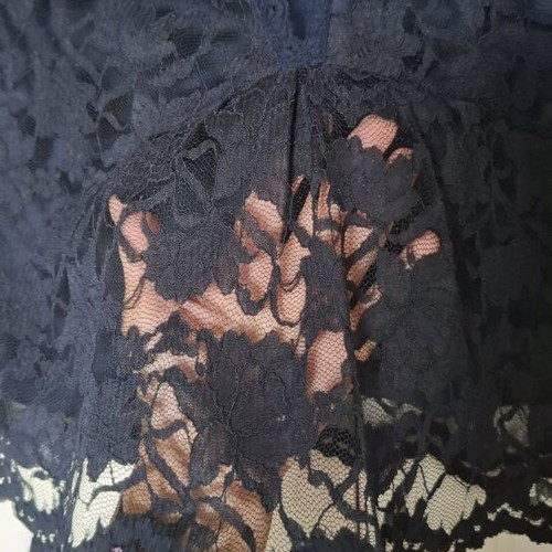 Women's blouse new, dark blue, size M