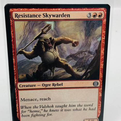 Resistance Skywarden MTG Magic The Gathering card used