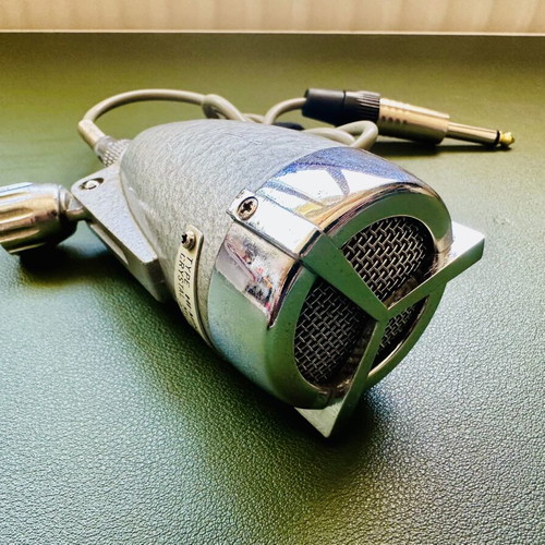 Vintage HI-MIKE CM-20 Crystal Microphone used, Japan 1950-1960