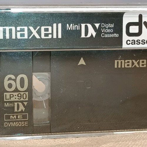 Maxell Mini DV DVM60SE DVC digital video cassette used