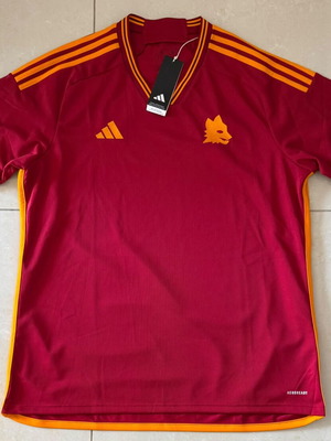 Roma 2023/2024 Home Kit jersey, XLarge