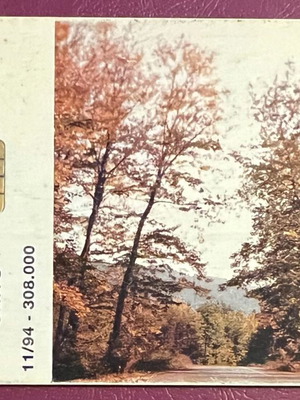 Τηλεκάρτα Πήλιο 11/94 μεταχειρισμένη, 100 μονάδες