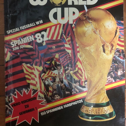 Espana 1982 World Cup German collectible edition used