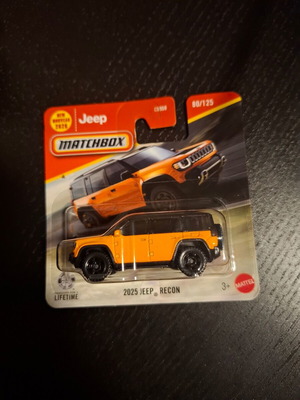 2025 Jeep Recon Matchbox καινούργιο στο κουτί