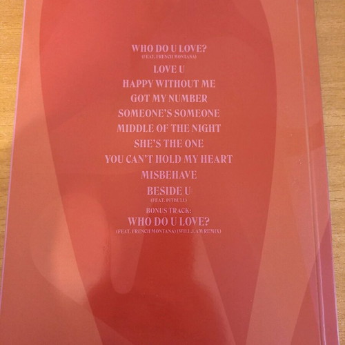 Monsta X All About Luv Version 4 like new with CD and 3 photocards