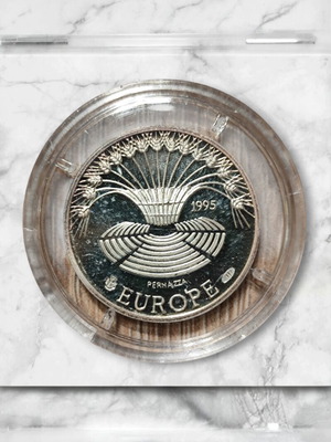Silver Medal Europe 1995 Pernazza Proof new