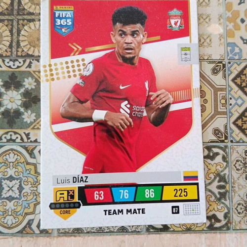 Luis Diaz Liverpool card new