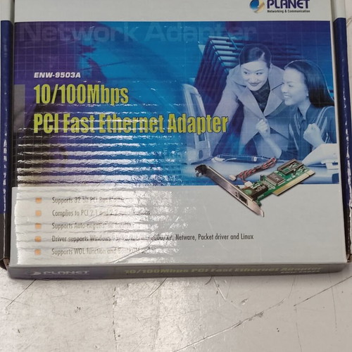 Retro PCI Network Card new in box