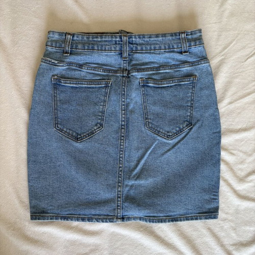 Kiabi denim skirt, short with pockets