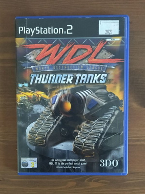 World Destruction League: Thunder Tanks PlayStation 2 game used