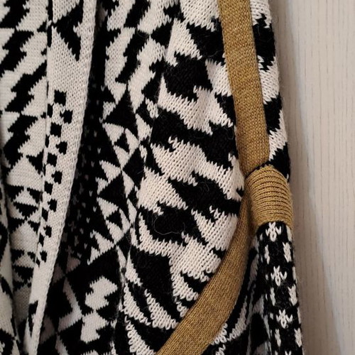 Aggel knitwear long cardigan new, multicolor