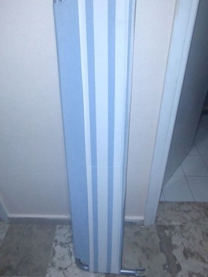 Bed Rail metal with fabric and pockets like new