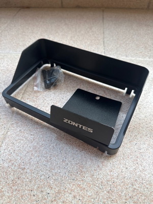 Zontes Motorcycle Screen Shade with Mount and Screws like new