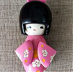 Ιαπωνική κούκλα kokeshi ξύλινη διακοσμητική