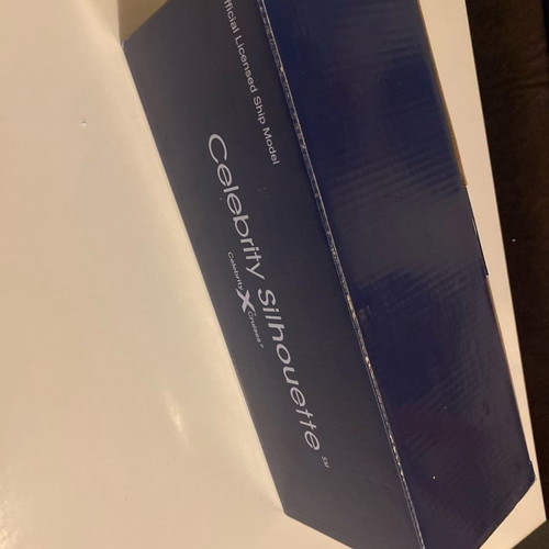 Celebrity Silhouette cruises ship new, official licensed model
