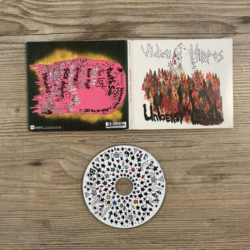 Video Hippos Unbeast the Leash CD album like new, indie electro-punk