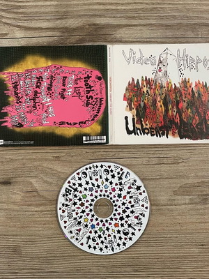 Video Hippos Unbeast the Leash CD album like new, indie electro-punk