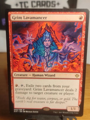 Grim Lavamancer Archenemy Magic the Gathering rare card