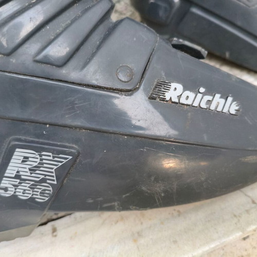 Μπότες σκι Raichle RX560 μεταχειρισμένες, vintage γκρι νούμερο 10