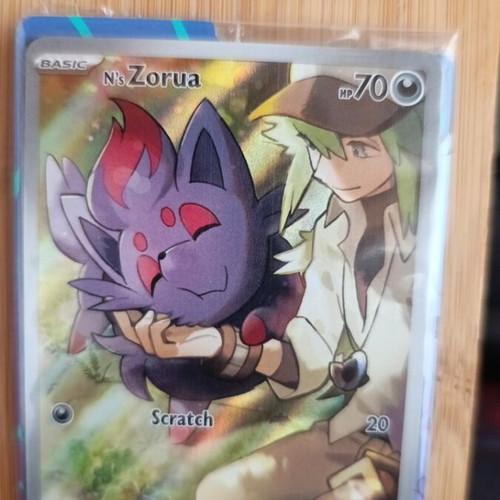 Pokemon Ns Zorua Promo card new, mint sealed