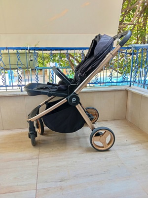 Premaman three-phase stroller like new with accessories and cushion
