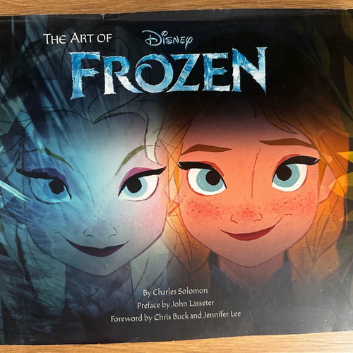 The Art of Frozen book used