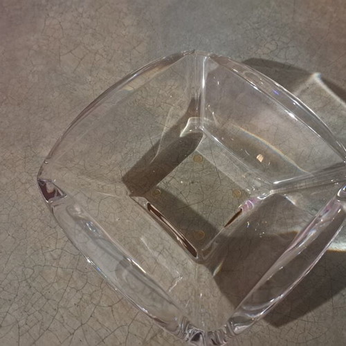 Crystal decorative set of 3 pieces like new