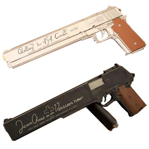 Papercraft replicas Hellsing Jackal and Casull new paper set