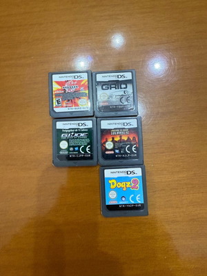 Nintendo DS κάρτες παιχνιδιών σαν καινούργιες