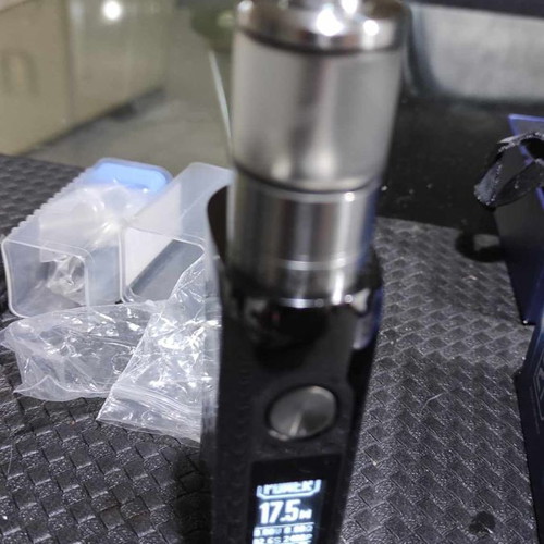 AsMODus Colossal 80W Box Mod and SXK Dvarw FL RTA MTL SS like new