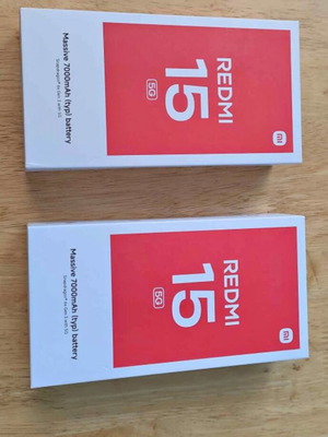Xiaomi Redmi 15 5G 8GB RAM 256GB καινούργια, πακέτο 2