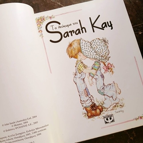 Sarah Kay collectible album like new, vintage 2005 edition