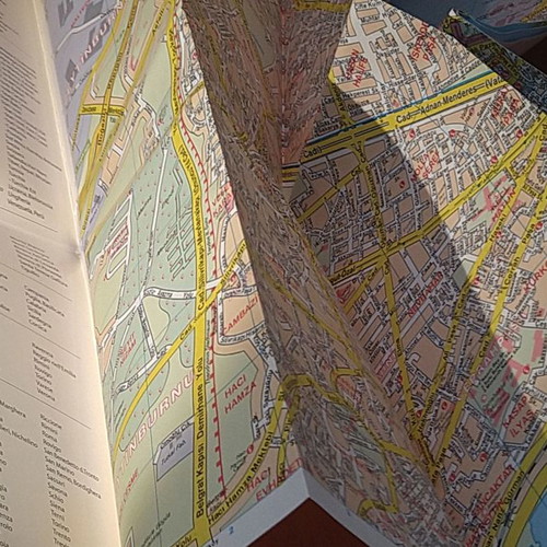 Istanbul city map unused