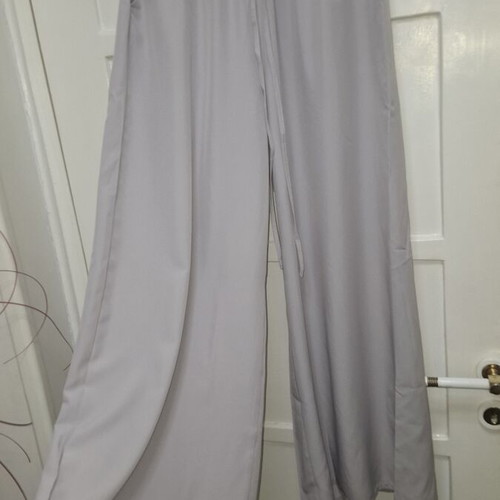 Women's summer pants new, lightweight, comfortable, wide, gray