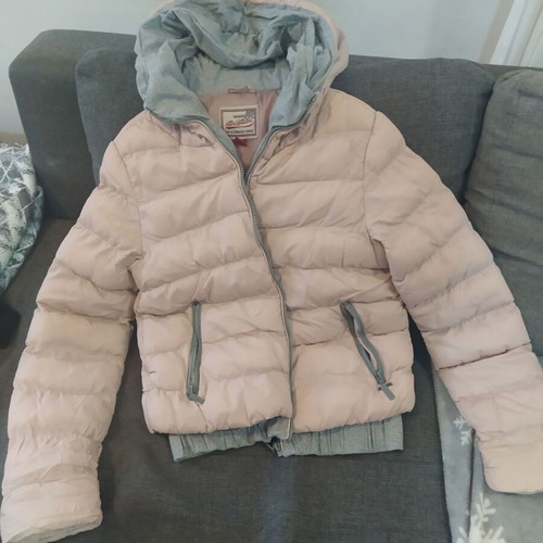 Attrattivo puffy jacket pink like new, size S