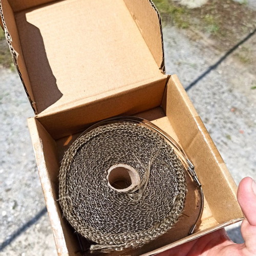 Exhaust Neck Heat Insulation Tape Gold new