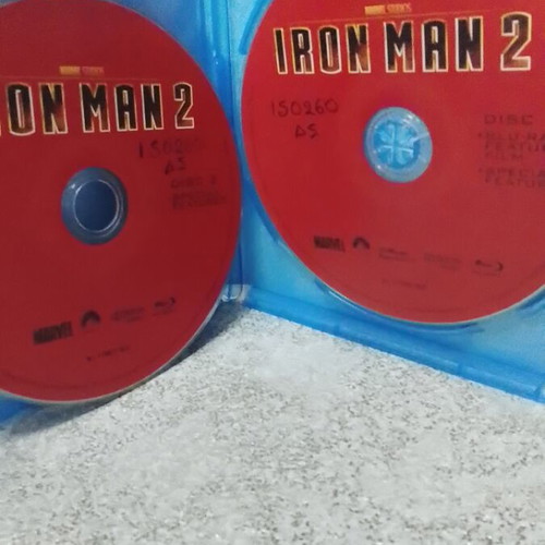 Iron Man 2 Blu-Ray like new with Greek subtitles