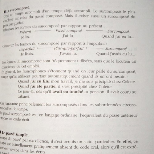 French grammar used, Universite de Paris III, 278 pages