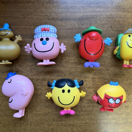 McDonald’s Happy Meal Mr Men Little Miss Figures Used Pack of 7 2017/18