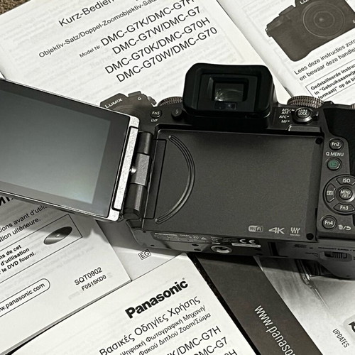 Panasonic Lumix DMC-G7 Body camera used