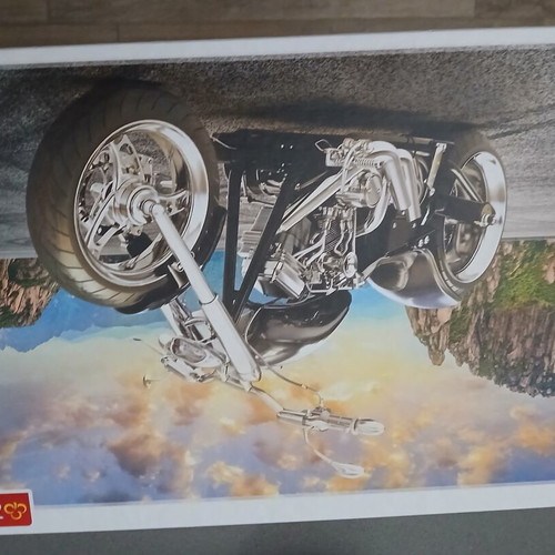 Puzzle like new with 500 pieces