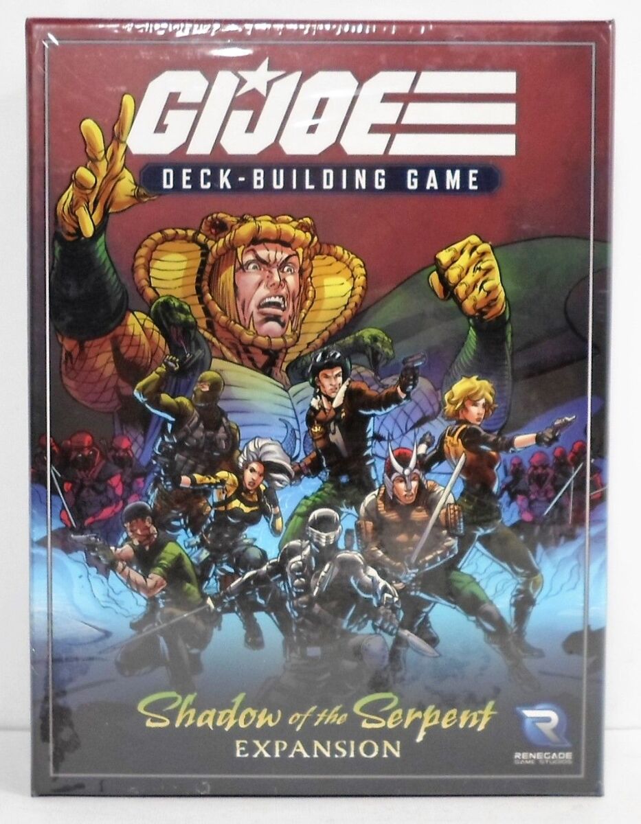 GI Joe Deck-Building Game Renegade Game Studio Unopened buy NEW