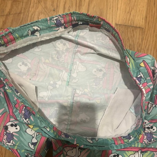 Snoopy swim shorts like new, colorful, size S