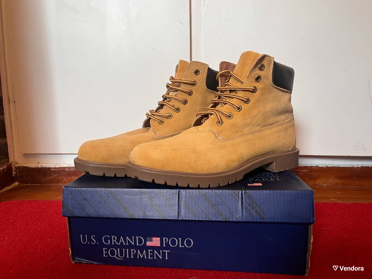 U.S. Grand Polo boots new, size 43, yellow - € 50,00 