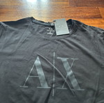 Armani Exchange black T-shirt, size L