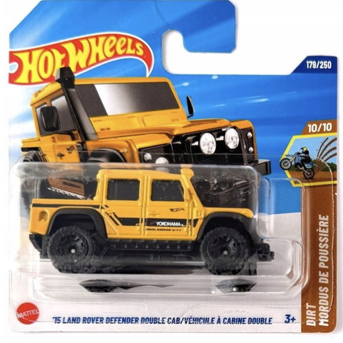 Hot Wheels 15’ Land Rover Defender Double Cab new